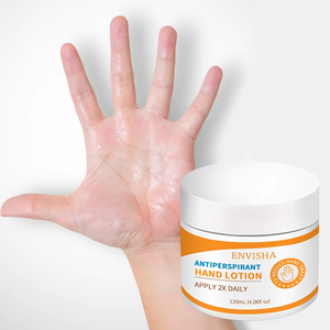 Loción antitranspirante de fórmula vegana al por mayor para manos, crema desodorante hidratante antisudor de absorción suave para manos y axilas - Product Image 1