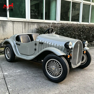 <span class=keywords><strong>Auto</strong></span> <span class=keywords><strong>d</strong></span>'<span class=keywords><strong>Epoca</strong></span> Mini Classica con 2 Sedili in Pelle, <span class=keywords><strong>Auto</strong></span> Elettrica dall'Aspetto Vintage - Product Image 6