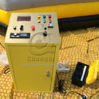 China Fabrica Juegos Inflables de Wipeout con Brincolines Inflables para Venta