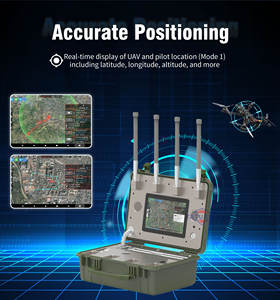 Sistema di Allarme Portatile per Rilevamento Droni a Radiofrequenza a Banda Completa 10km con Telecomando per Localizzazione UAV e Uso in Prigione - Product Image 2