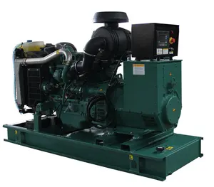 120kw 150kva Diesel Generator Set Volvo Penta Engine With Manufacturer Price Famous Brushless AC Alternator
