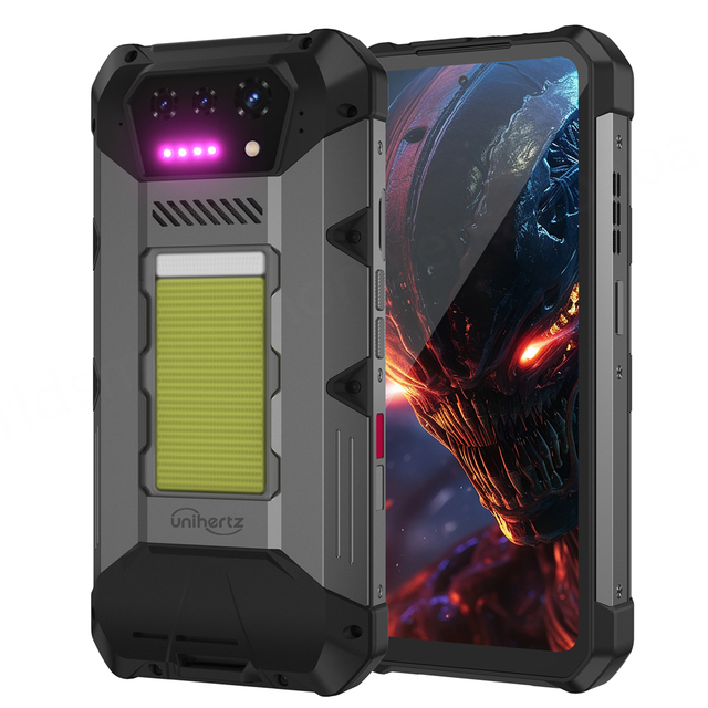 8849 HIKE Rugged Smartphone 6.78inch 12+512GB Android 14 Night Vision Camping Light Phone 23800mAh Unihertz Mobile