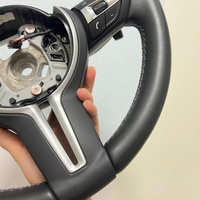Volant de voiture en cuir pour BMW F30 F10 F15 F36 F20 F22 F25 F32 M3 M5 E46 E60 E70 E90 E91 M Volant sport en stock