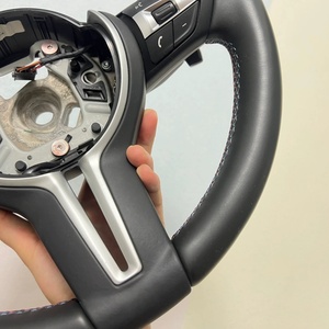 Volante de Cuero para Auto <span class=keywords><strong>BMW</strong></span> F30 F10 F15 F36 F20 F22 F25 F32 M3 M5 E46 E60 E70 E90 E91 M Sports, Disponible en Stock - Product Image 5