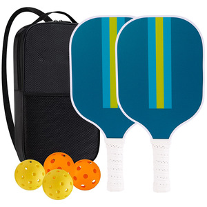 Juego de raquetas de Pickleball con palas, bolsa de bolas y accesorios para deportes al aire libre, uso para adultos, diseño antideslizante - Product Image 3