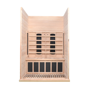 Precio al por mayor Sauna infrarroja para 2 personas Sauna infrarroja cercana con spa para pies - Product Image 2