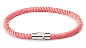 <span class=keywords><strong>Bracelet</strong></span> Magnétique Tressé en Cordon de Cuir au Charme Classique, Bracelets Breloques Unisexes pour Enfants, Cadeaux pour Fête de Mariage - Product Image 4