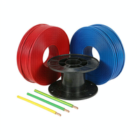 Câble Électrique Industriel BV de Qualité Supérieure à Alimentation Directe, Conducteur Solide en Cuivre Flexible Résistant à la Chaleur, Isolation PVC