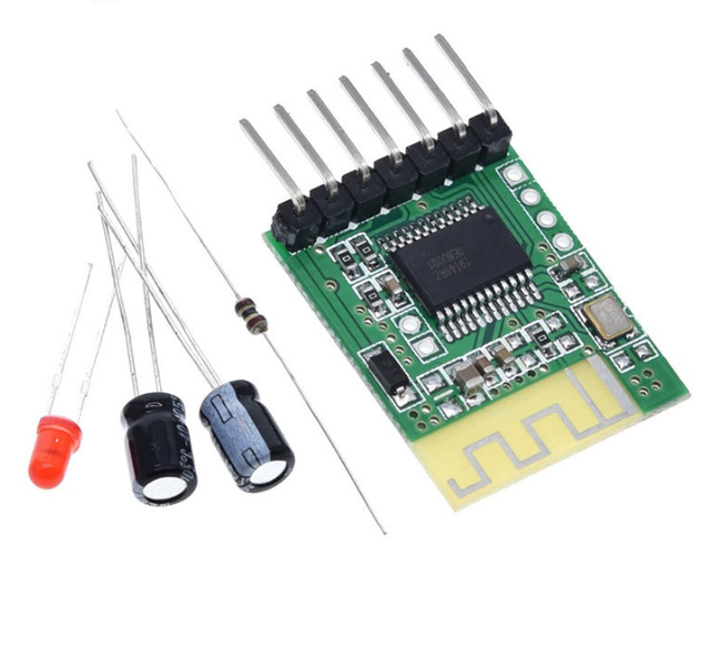 Stereo Wireless Audio Speaker Amplifier Modification DIY Bluetooth Module 4.0 Bluetooth Audio Receiver Template