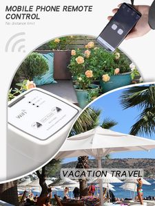 Kit <span class=keywords><strong>de</strong></span> <span class=keywords><strong>riego</strong></span> por goteo automático A65 DIY con bomba <span class=keywords><strong>de</strong></span> agua programable, temporizador, WIFI, bomba dual inteligente, sistema <span class=keywords><strong>de</strong></span> <span class=keywords><strong>riego</strong></span> automático - Product Image 4