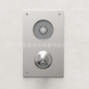 Grifo de Ducha Empotrable de Acero Inoxidable, Diseño Industrial, Duradero, para Cuartos de Interrogatorio de Prisiones - Product Image 4