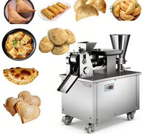 Máquina Automática de Acero Inoxidable de Alta Eficiencia para Hacer Dumplings, Samosas y Empanadas, Capacidad 4800 Piezas/H - Product Image 3