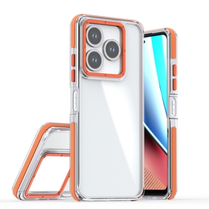 Nhà Máy Outlet rõ ràng trường hợp điện thoại TPU + Acrylic trong suốt gồ ghề điện thoại bao gồm cho ZTE 60-lite 4 gam - Product Image 3