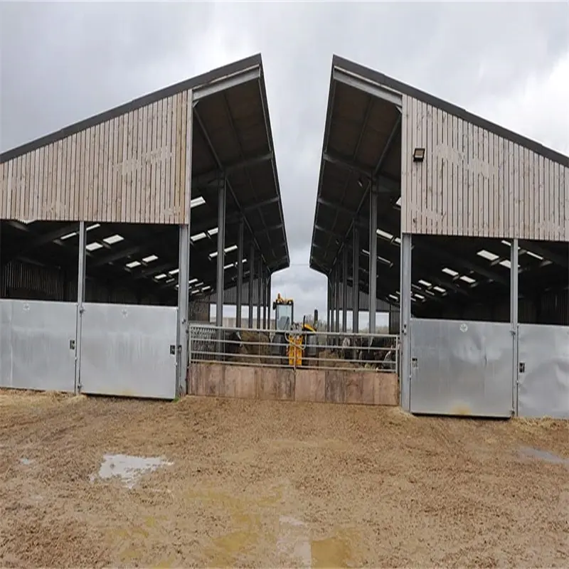 ケニアのプレハブ牛小屋と牛小屋建設計画