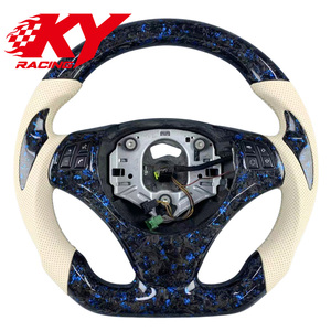 Volante Deportivo de Fibra de Carbono Forjado Personalizado para BMW E87 E93 E91 E92 E60 E61 E62 E63 E64 X1 E87 E82 M3 330i 330d 335i 318i - Product Image 1