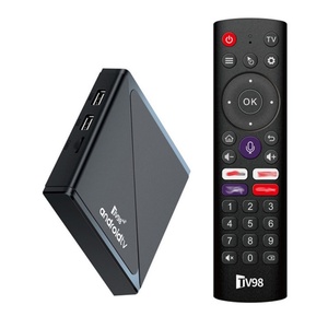 กล่องทีวี Android TV98 ATV PRO รุ่นขายดี Allwinner H313 5G Wifi 4K 2GB 16GB พร้อมรีโมทสั่งงานด้วยเสียง Bluetooth - Product Image 1