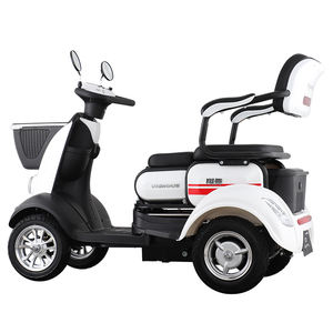 Xiangwu מכוסות דו-מושבי חשמלי ארבע גלגלים בלמים אלקטרומגנטיים קשישים ילד נכה - Product Image 1