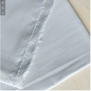 Dệt May Nhà Máy Bán Hàng Trực Tiếp 50% Bông 43% Polyester 2% Spandex Airjet Dệt Chải Kỹ Sợi 40x75d + 40D 133x72 Đồng Bằng Tẩy Trắng Phản Ứng Nhuộm Ripstop Twill - Product Image 1