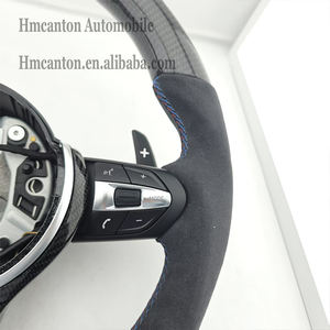 Volante Deportivo de Fibra de Carbono y Alcántara para BMW Serie 3, Serie 5, F10, F20, F30, F90, F01, F02, en Oferta - Product Image 5