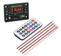 Placa Decodificadora MP3 FYX, Reproductor de Audio para Auto, USB, TF, Radio FM, AUX, Grabación, Módulo Manos Libres, 12V, BT5.0 para Altavoz