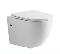Toilette Bol Wc Suspendre Moderne Montage Suspendu Placard D'eau Sans Monture Flottant En Céramique Mur Suspendu Toilette