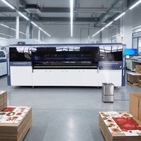 Imprimante automatique pour boîtes en carton ondulé RS2500, pas besoin de plaque, imprimante numérique pour carton ondulé