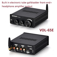 Amplificateur à tubes BRZHIFI VOL-65E, préamplificateur stéréo BT, système audio audiophile pour home cinéma
