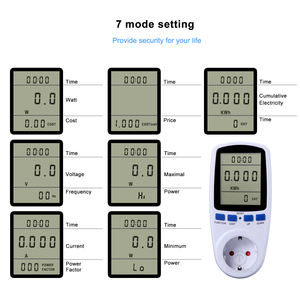 Akım Din ray enerji ölçer orta <span class=keywords><strong>Watt</strong></span> ve güç analizörü gerilim - Product Image 4