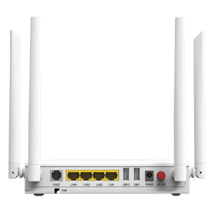 Zrgpx6 OEM/ODM ax1800 <span class=keywords><strong>GPON</strong></span> <span class=keywords><strong>onu</strong></span> Router 4ge + 2.4G + 5G Wifi + 2USB xpon ONT FTTH FTTx tùy chỉnh sợi Modem - Product Image 6