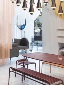 Ensemble extérieur en aluminium vibrant, crée une ambiance colorée pour les salons de thé, les cours, heureux et durable - Product Image 2