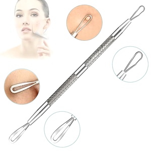 2-in-1 mụn extractor công cụ phẫu thuật thép không gỉ mụn đầu đen <span class=keywords><strong>Remover</strong></span> cho khuôn mặt mũi mụn trứng cá comedone khai thác công cụ - Product Image 6