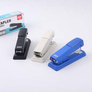 Grapadora sin esfuerzo para oficina No. 12 Grapadora simple Gran tamaño pequeño Carro de metal Máquina de encuadernación para el hogar - Product Image 3