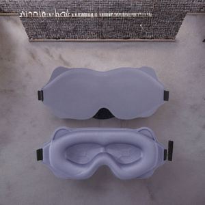 Customized Milk Wire <b>Light</b> Weighted Regular Size Blindfold Memory Foam <b>Sleeping</b> Eye Mask - Product Image 2