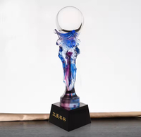 Trofeos Deportivos Personalizados, Medallas, Trofeos de Fútbol de Cristal, Impresión UV, Grabado Láser, Técnica de Arenado, Estilo HONOR, Regalo