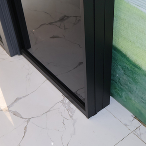 <span class=keywords><strong>Puerta</strong></span> <span class=keywords><strong>Corredera</strong></span> Ultrafina de Aleación de Aluminio con Doble Acristalamiento y Aislamiento Térmico para Interiores, Dormitorios, Cocinas, Baños y Apartamentos - Product Image 2