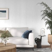 Papier peint autocollant en vinyle imitation bois blanc ORON, film PVC 3D auto-adhésif, imperméable, en rouleau, pour meubles, armoires, décoration intérieure