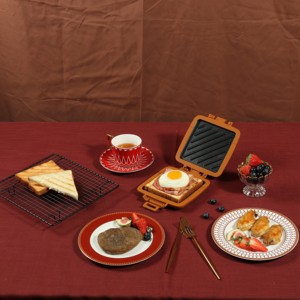 Sandwichera para muffins, toster, pan, sandwichera, multirebanada, parrilla para microondas, la más vendida - Product Image 4