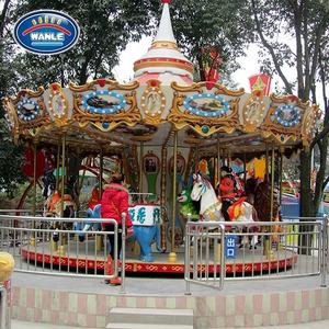 Giostra elettrica da 16 <span class=keywords><strong>cavalli</strong></span> <span class=keywords><strong>con</strong></span> sistema musicale per parco giochi al coperto, parco all'aperto e luogo di intrattenimento - Product Image 1