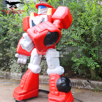 Escultura transformadora robótica de caucho de silicona animada personalizada