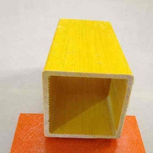 ท่อสี่เหลี่ยมไฟเบอร์กลาส FRP ความแข็งแรงสูงแบบพัลทรูชั่น - Product Image 3
