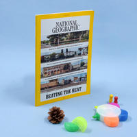 Catálogo de Folletos, Libro de Bolsillo A5, Impresión Personalizada para Niños, Encuadernación Perfecta, Impresión Digital, Logotipo Personalizado en Relieve