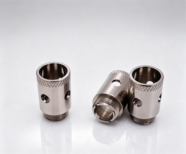 6 Axis CNC Machining Stainless Steel Sensor Housing Custom Precision CNC Metal Sensor Shell Parts