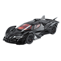Voiture miniature en métal moulé sous pression, échelle 1:24, modèle de voiture en alliage, Pollo EVO, voiture jouet à tirer en arrière, collection de voitures