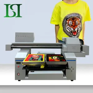 LSTA1A2-S0039 2022 yeni 6560 ve 6090 mürekkep püskürtmeli yazıcı t-shirt giyim yazıcı makinesi pamuklu giysiler baskı