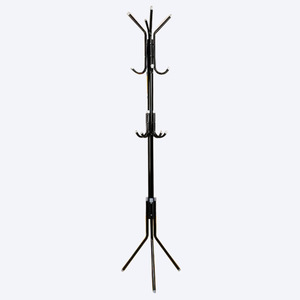 Mid century Wood <strong>Brass</strong> and Hat Clothes <strong>Coat</strong> Hanging <strong>Coat</strong> Stand <strong>Rack</strong>