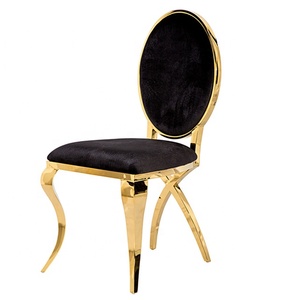 Chaises <span class=keywords><strong>de</strong></span> <span class=keywords><strong>salle</strong></span> à manger en velours, siège blanc en acier inoxydable chromé, vente en gros - Product Image 3