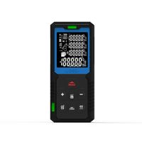 Télémètre laser avec ruban à mesurer, haute précision, fabriqué en Chine, outil pratique pour la mesure des pièces, KL06