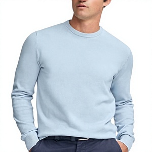 Suéter Clásico Vintage de Moda, Transpirable, 100% Algodón, Tejido, para Hombre, Primavera, ODM, con Logotipo Frontal - Product Image 2