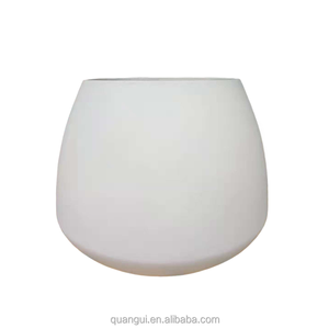 Set di <span class=keywords><strong>Vasi</strong></span> Rotondi <span class=keywords><strong>in</strong></span> <span class=keywords><strong>Cemento</strong></span> per Esterni, Decorazione da Giardino, Uso su Pavimento e Scrivania, Vendita Calda di Fabbrica - Product Image 6