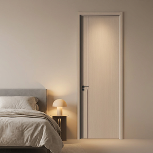 Puertas Interiores de Madera MDF de Alta Densidad a Precio de Fábrica, Diseño Moderno, Insonorizadas, Ignífugas, Personalizadas para Sala de Estar, Dormitorio y Cocina - Product Image 2